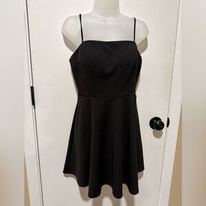 B. Smart Classic Black Mini Dress
